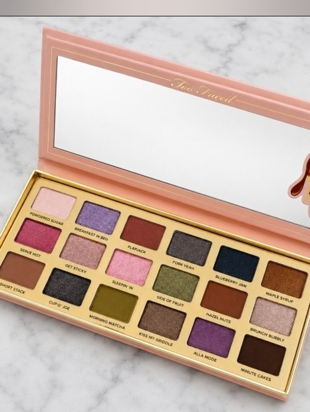 Too Faced MAPLE SYRUP PANCAKES Eyeshadow Palette NWOB!